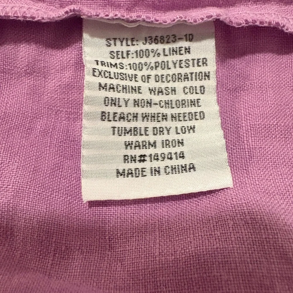 Johnny Was FRANKIE TIERED FIELD DRESS - ORCHID, XXL - Picture 10 of 10